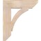 Ekena Millwork Thorton Slat Smooth Bracket, Douglas Fir, 5 1/2"W x 24"D x 28"H BKT06X24X28THR06SDF - alternate 2